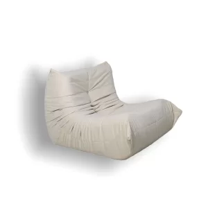 Curved Boneless Chenille Caterpillar Lounger