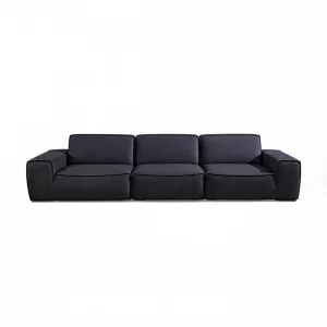 Big Black Cow Modular Compression Sofa